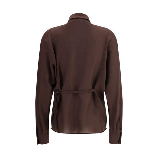 Brunello Cucinelli Embellished collar Shirt