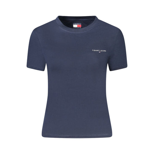 Tommy Hilfiger Blue Cotton T-Shirt