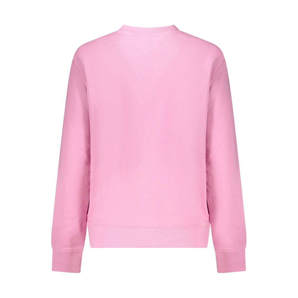 Tommy Hilfiger Pink Cotton Sweatshirt