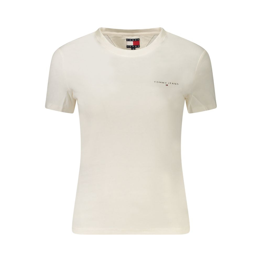 Tommy Hilfiger White Cotton T-Shirt