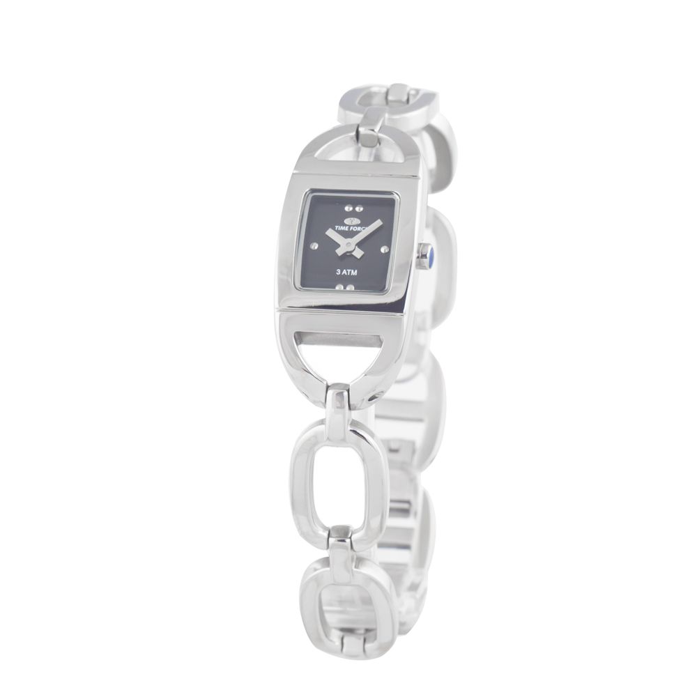 Time Force Silver Stainless Steel Dress Watch