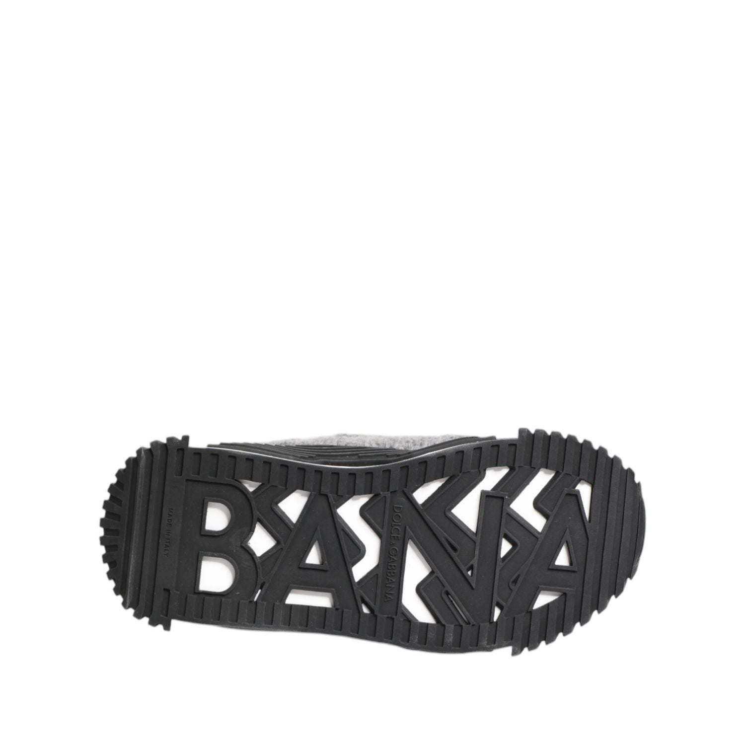 Dolce & Gabbana Black Gray NS1 Low Top Sneakers Shoes