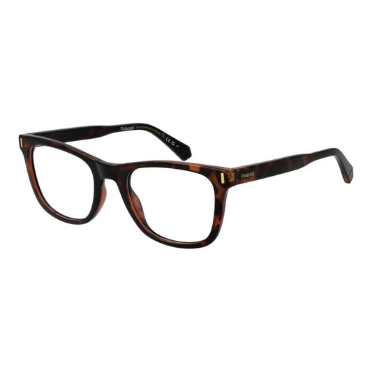 Polaroid Brown Polyester Glasses (Frames)