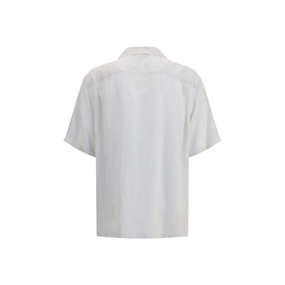 Alexander McQueen White Viscose Pattern Shirt