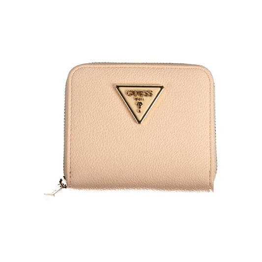 Guess Jeans Pink Polyethylene Wallet GU-30043