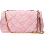 Versace Pink Fabric Shoulder Bags VE15246038761737BT