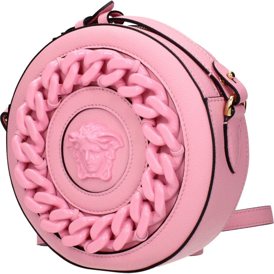 Versace Pink Leather Crossbody Bags VE15246113145097BT