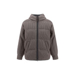Brunello Cucinelli Lurex Down Jacket BR-M01ET7728CEH01-IT44 | L