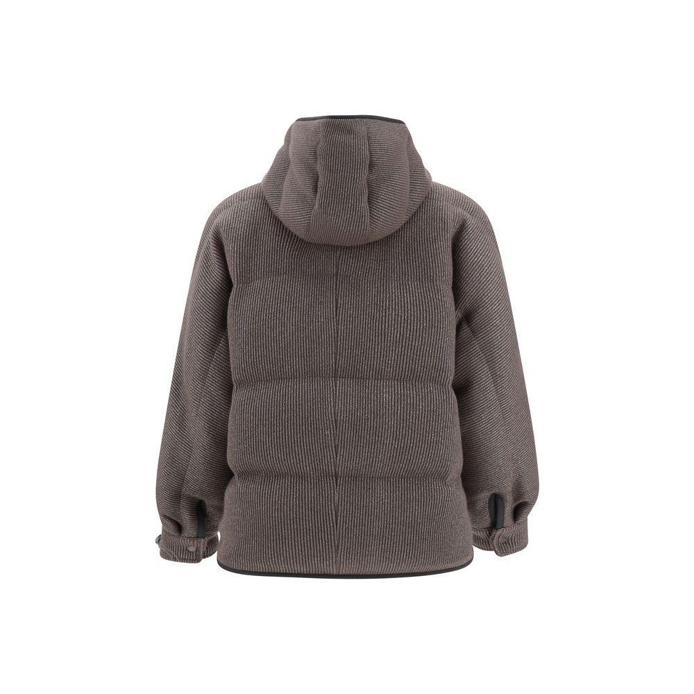 Brunello Cucinelli Lurex Down Jacket BR-M01ET7728CEH01-IT44 | L