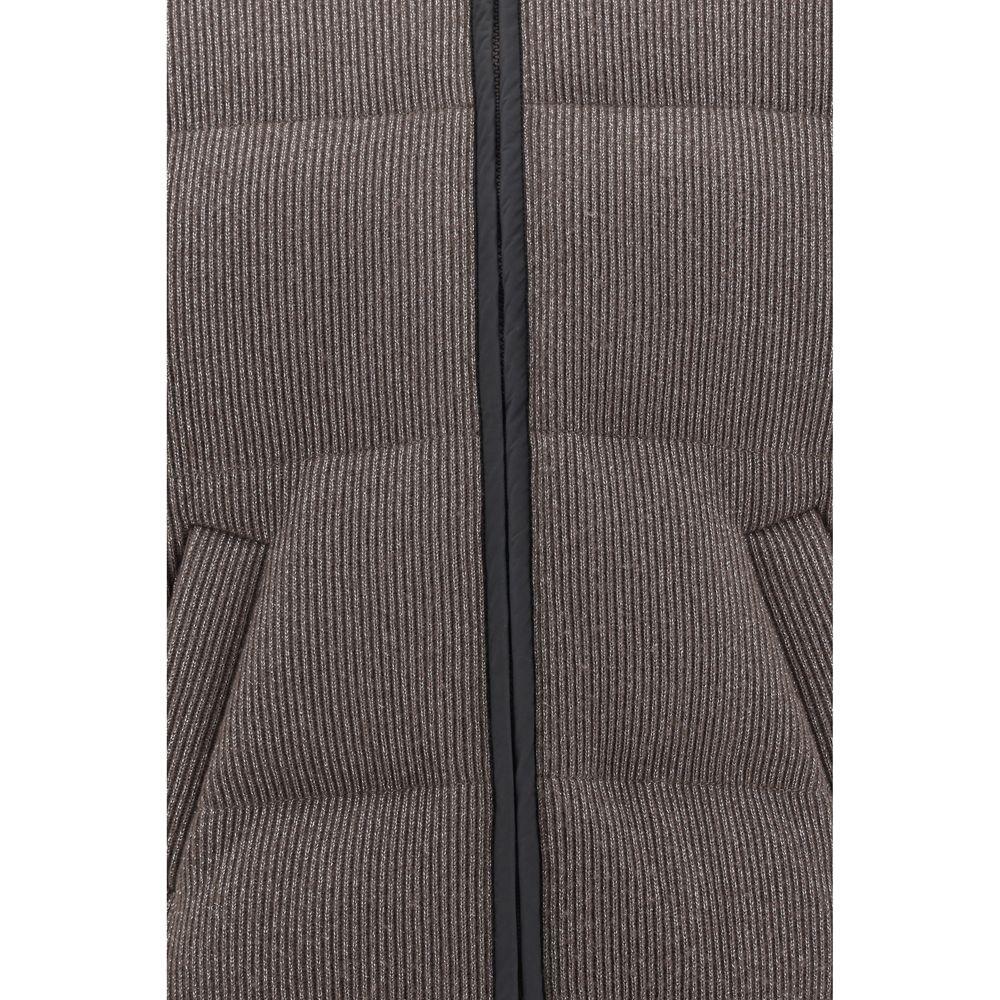 Brunello Cucinelli Lurex Down Jacket BR-M01ET7728CEH01-IT44 | L