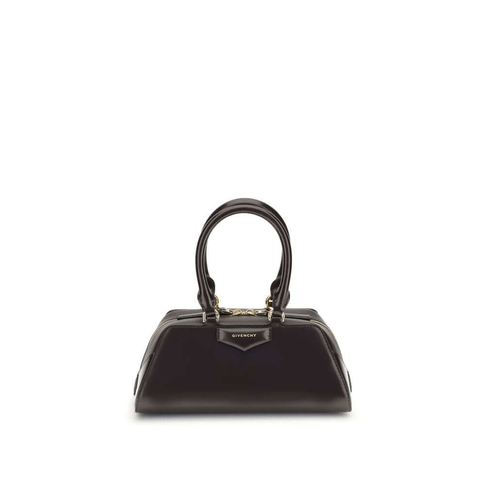 Givenchy Brown Calf Leather Bos Taurus Handbag