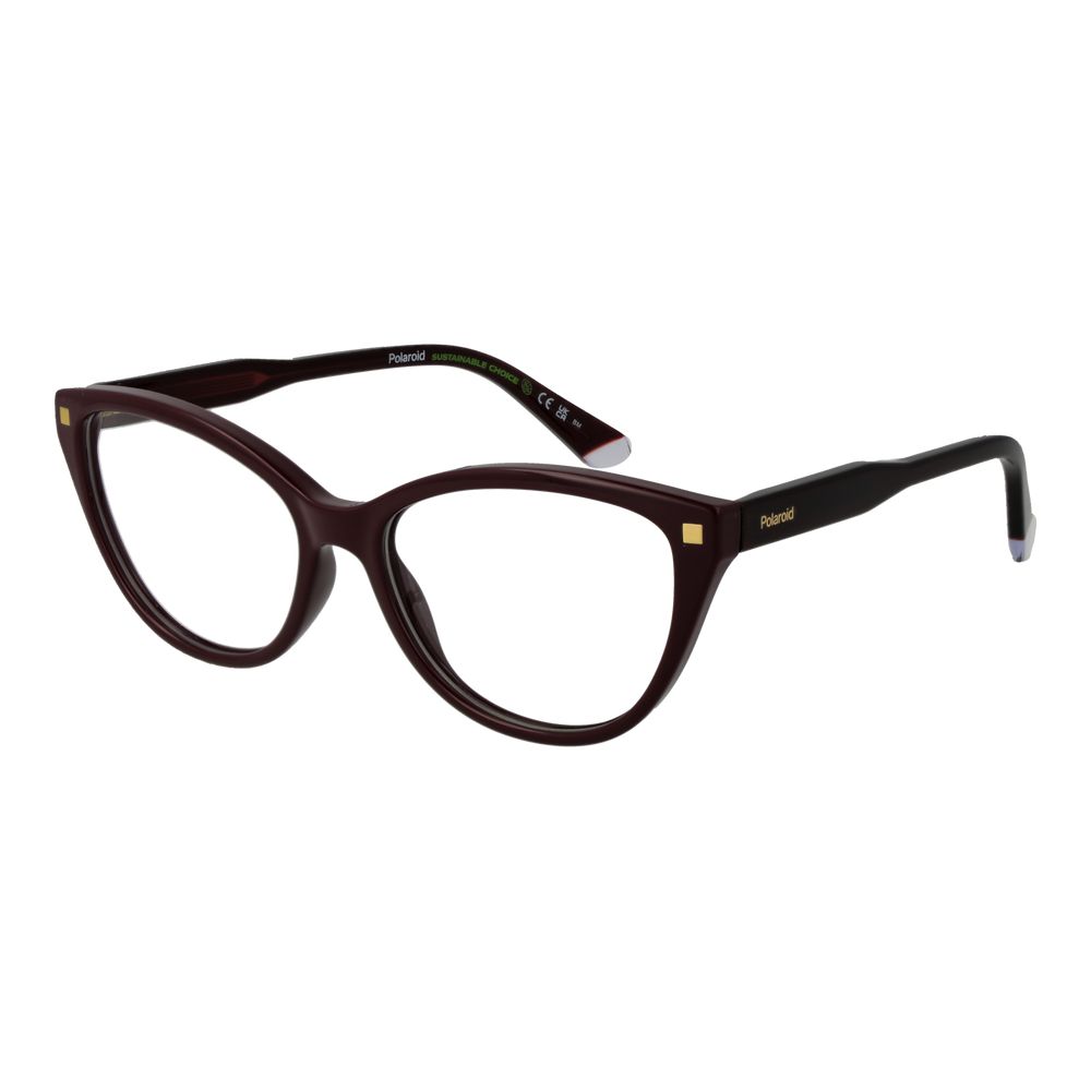 Polaroid Burgundy Plastic Glasses (Frames)