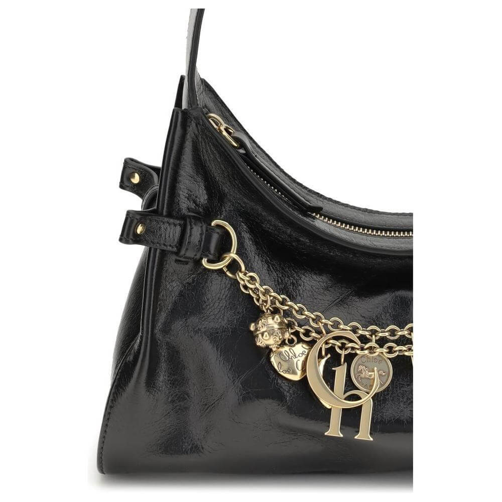 Front view with bag zipped and handles upright.