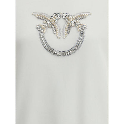 PINKO White Cotton Sweatshirt