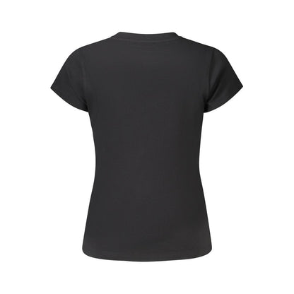 Pepe Jeans Black Cotton T-Shirt