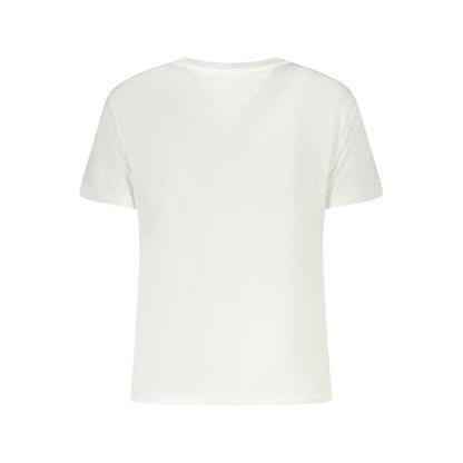 Tommy Hilfiger White Cotton T-Shirt
