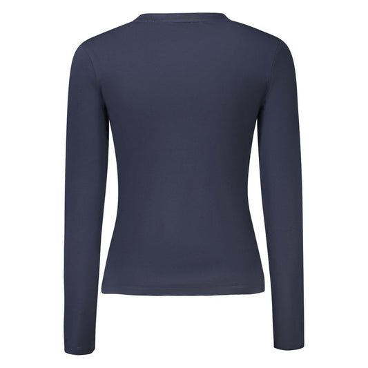 Guess Jeans Blue Cotton Women T-Shirt GU-39573-S