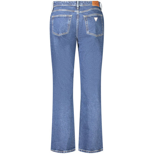 Guess Jeans Blue Cotton Women's Straight Jean GU-39566-W25 | L32