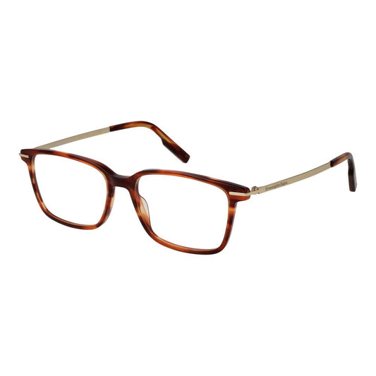 Ermenegildo Zegna Brown Acetate Glasses (Frames)