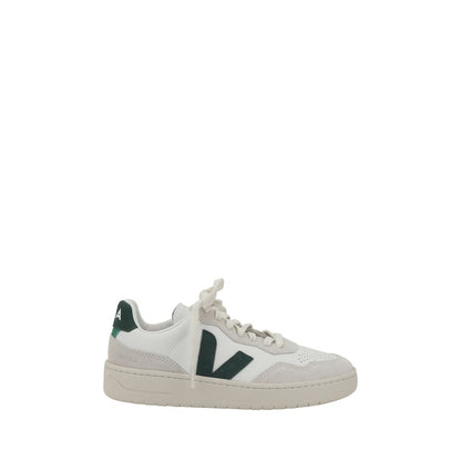 Veja White Rubber Low Top Sneakers