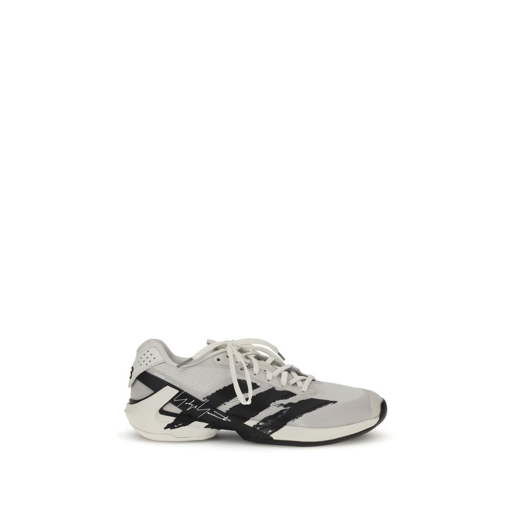 Y-3 White Fabric Athletic Sneakers