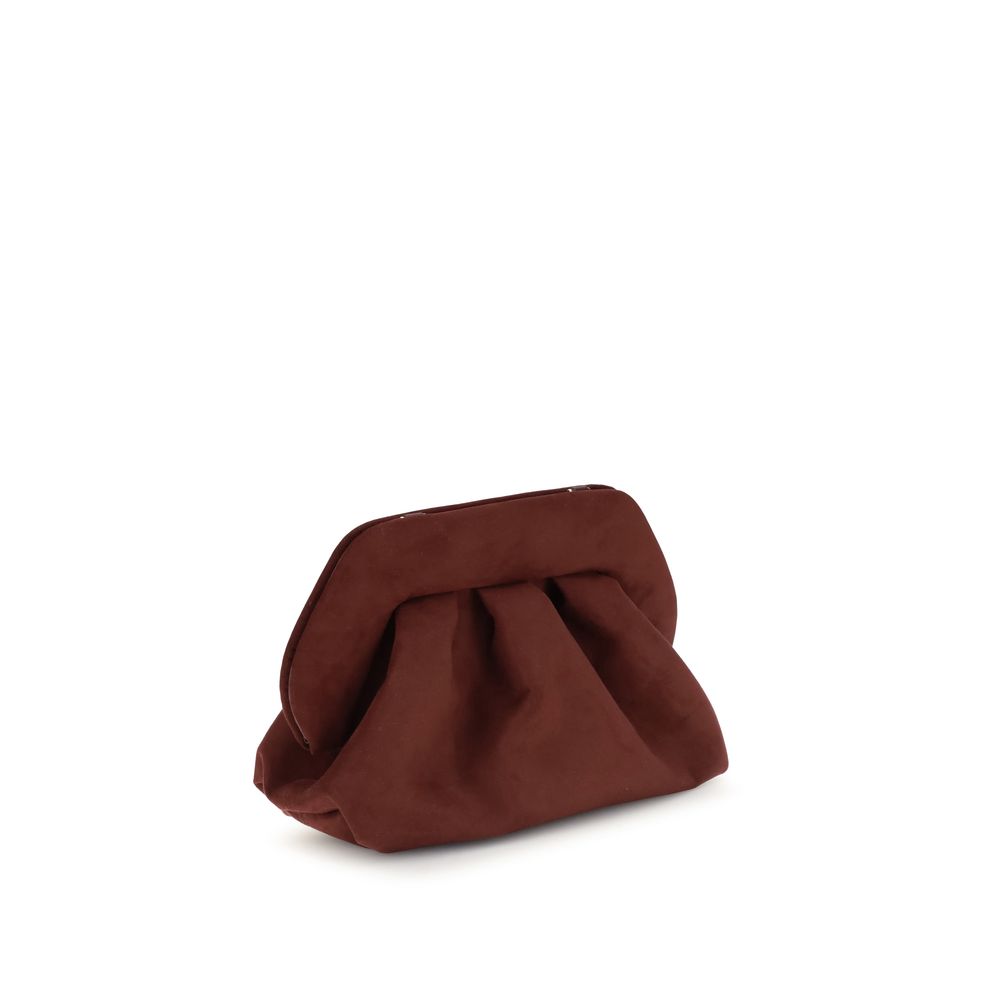 THEMOIRè Brown Other Fibres Clutch Bag