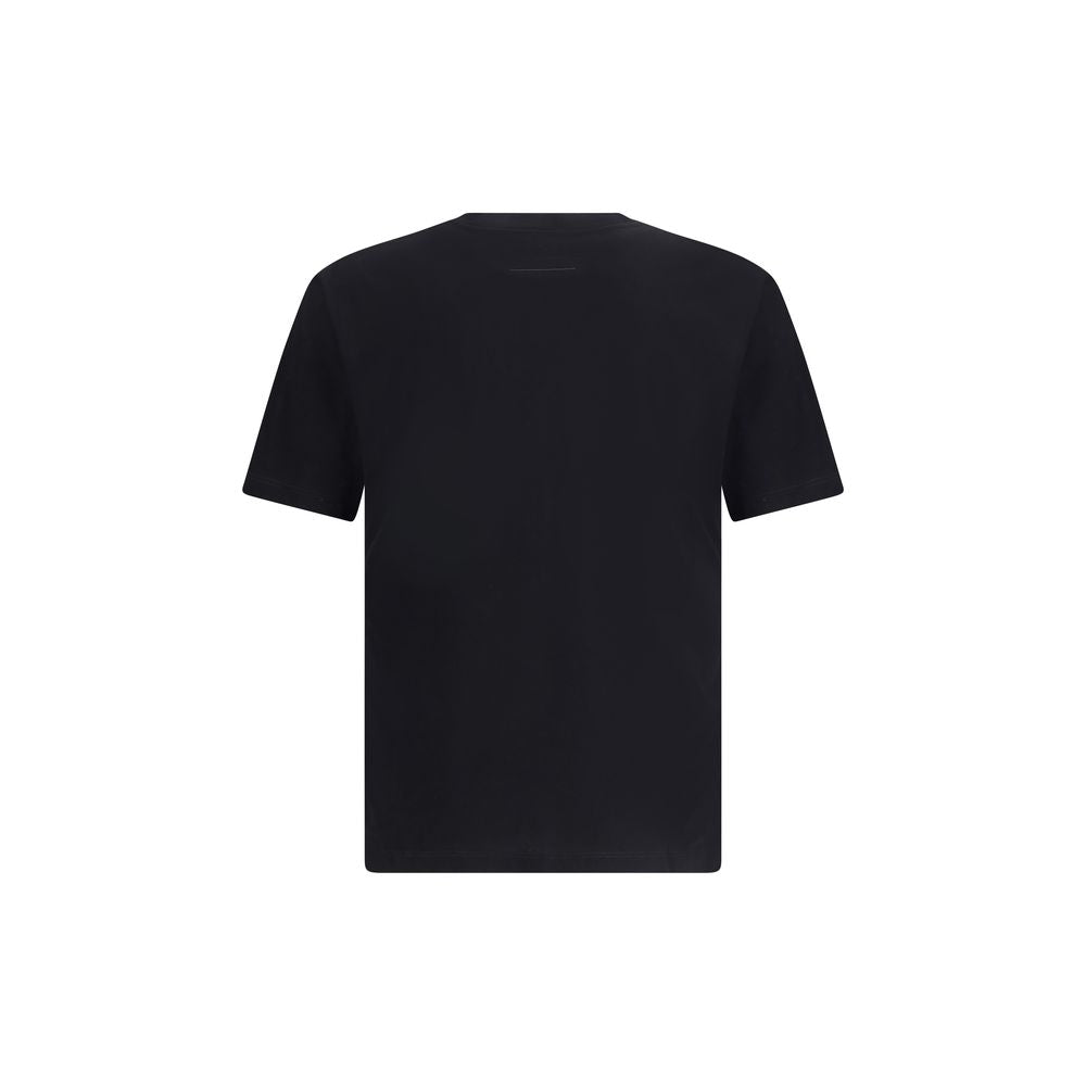 MM6 Black Cotton T-Shirt