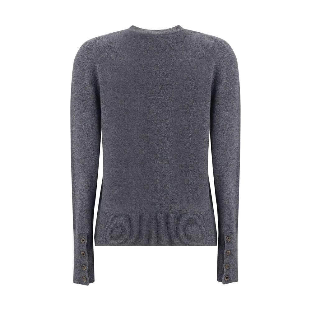Lisa Yang Gray Cashmere Cardigan