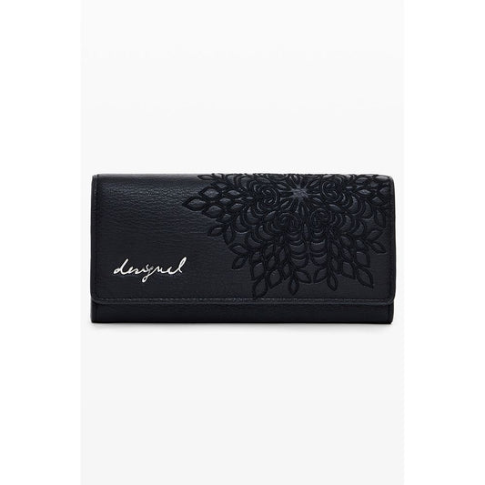 Desigual Black Polyethylene Wallet