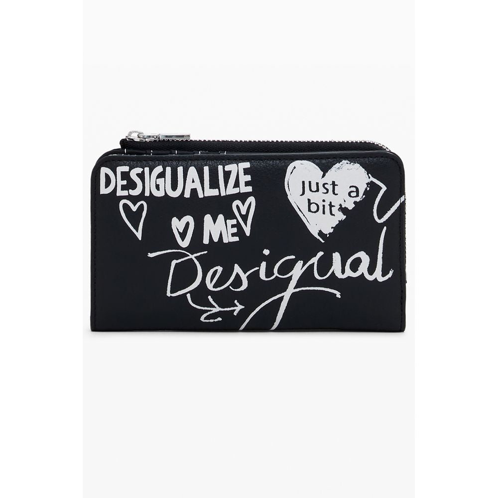 Desigual Black Polyethylene Women Wallet