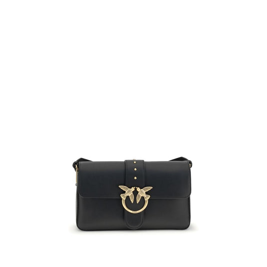 PINKO Black Calf Leather Bos Taurus Wallet