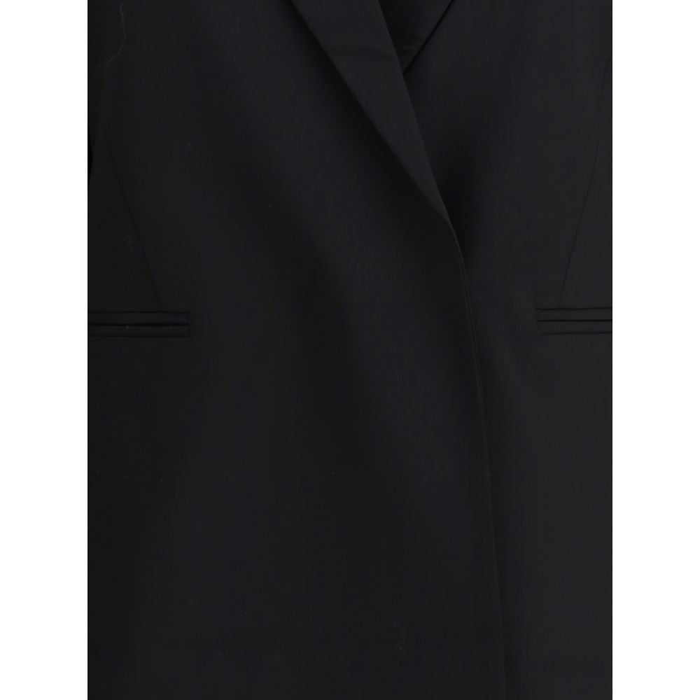Di Stavnitser Black Polyester Blazer