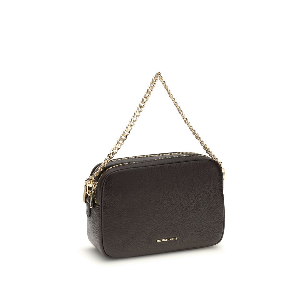 Michael Kors Brown Calf Leather Bos Taurus Shoulder Bag