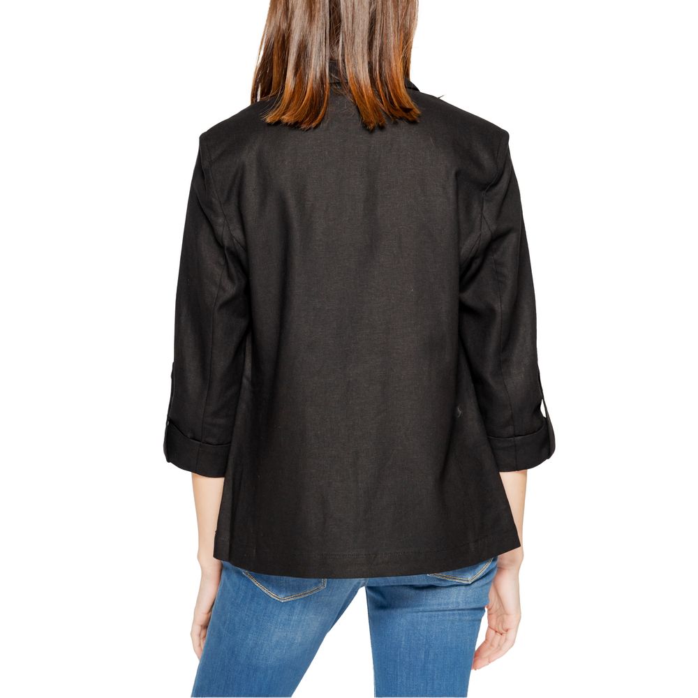 Only Black Linen Blazer