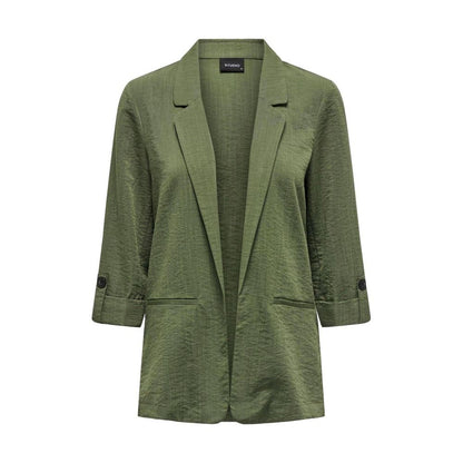 Only Green Viscose Blazer