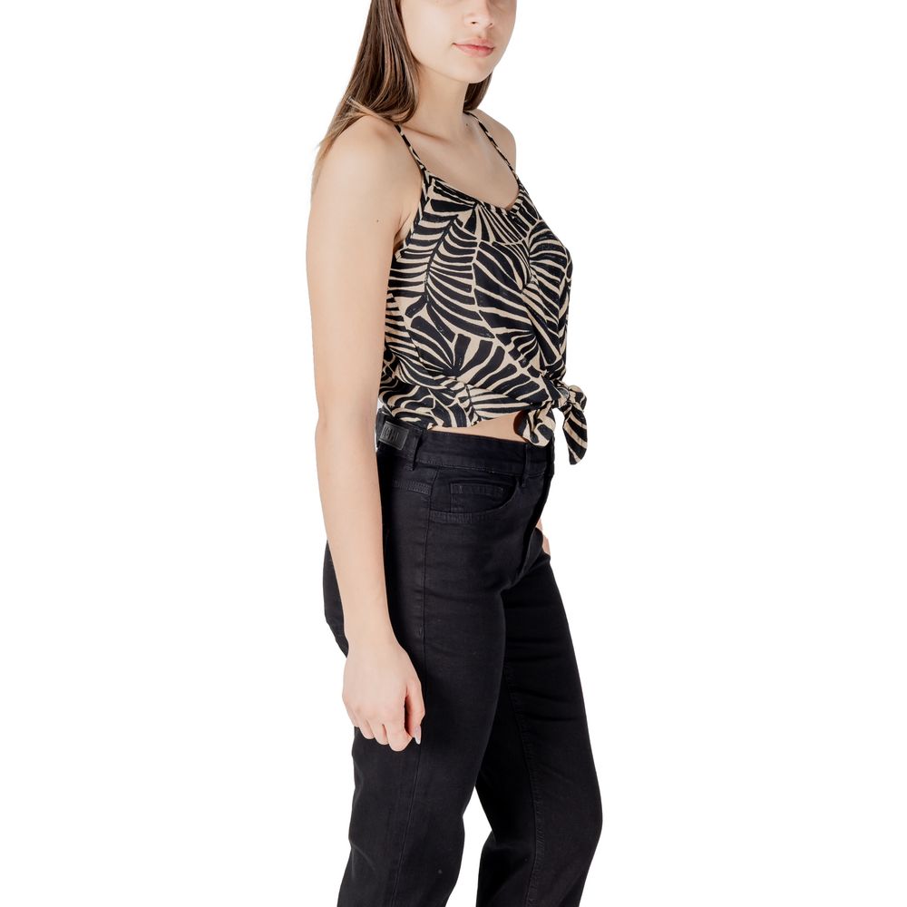 Only Black Viscose Tank Tops