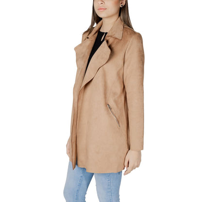 Street One Beige Polyester Trench Coat
