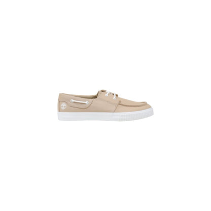 Timberland Beige Lyocell Low Top Sneakers