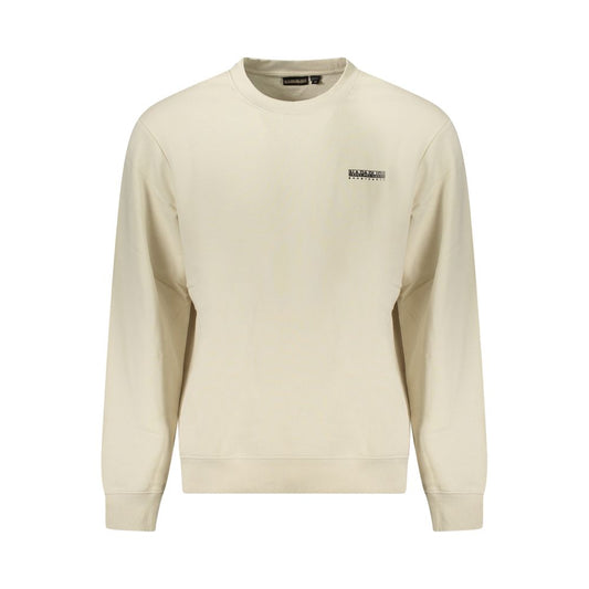 Napapijri Beige Cotton Men Sweater