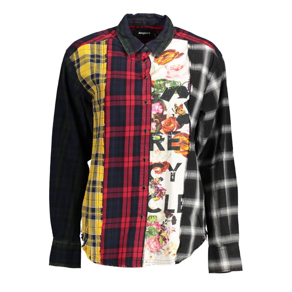 Desigual Black Cotton Shirt