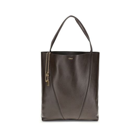 Chloé Brown Calf Leather Bos Taurus Shoulder Bag