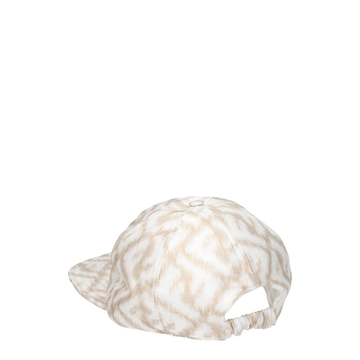 Fendi Beige Silk Cap (Baseball Hat)