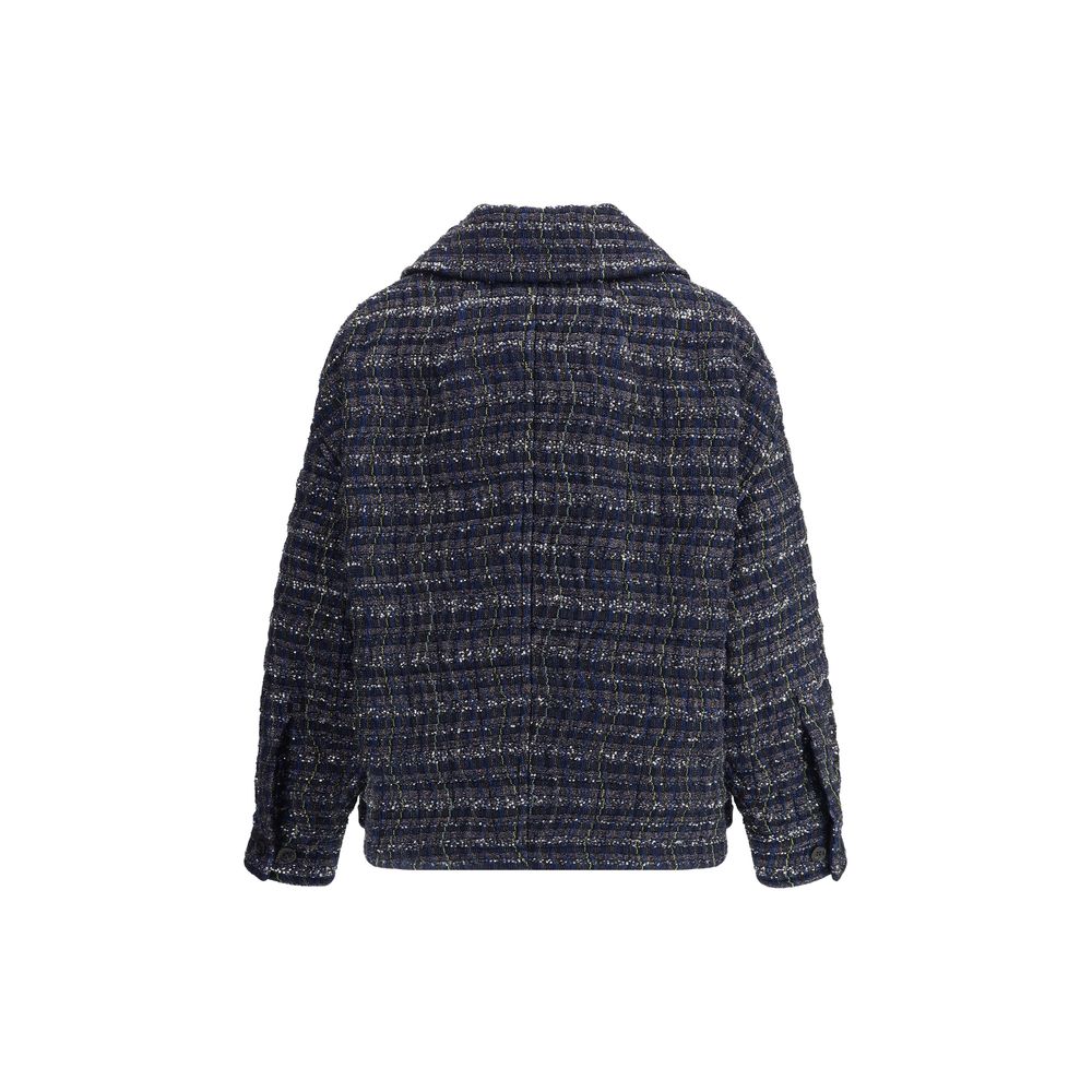 Missoni Blue Viscose Coat