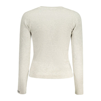 Pepe Jeans Gray Cotton Sweater