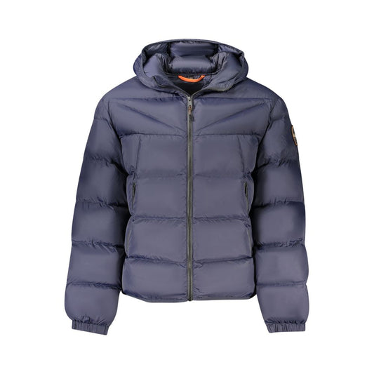 Napapijri Blue Polyamide Men's Jacket 1728,67403481248,Blue,Clothing,Full-Length Jackets - Jackets & Coats - Clothing,Jackets & Coats - Clothing,M,Men,Napapijri,New with tags,XXL