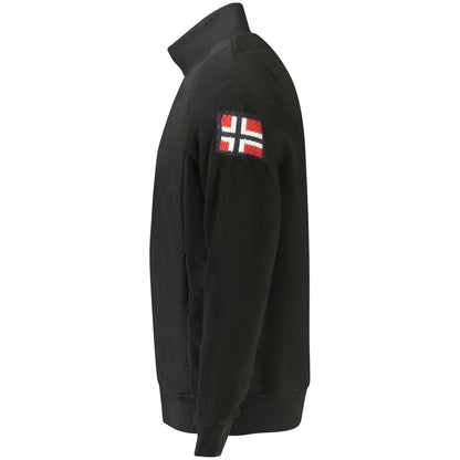 Norway 1963 Black Polyester Men Sweater