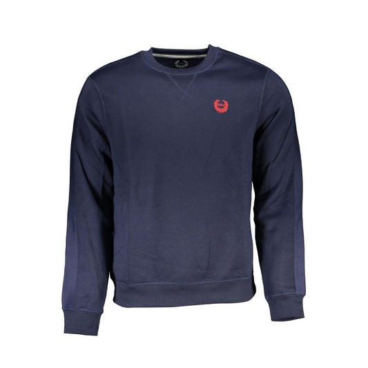 Gianmarco Venturi Blue Cotton Sweatshirt