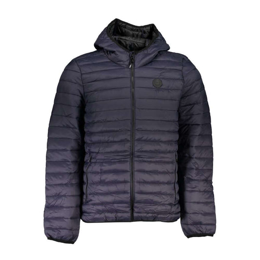 Gianmarco Venturi Blu Poliammide Men's Jacket 1728,67403481248,Blue,Clothing,Gianmarco Venturi,Jackets & Coats - Clothing,L,M,Men,New with tags,S,Shell Jackets - Jackets & Coats - Clothing,XL,XXL