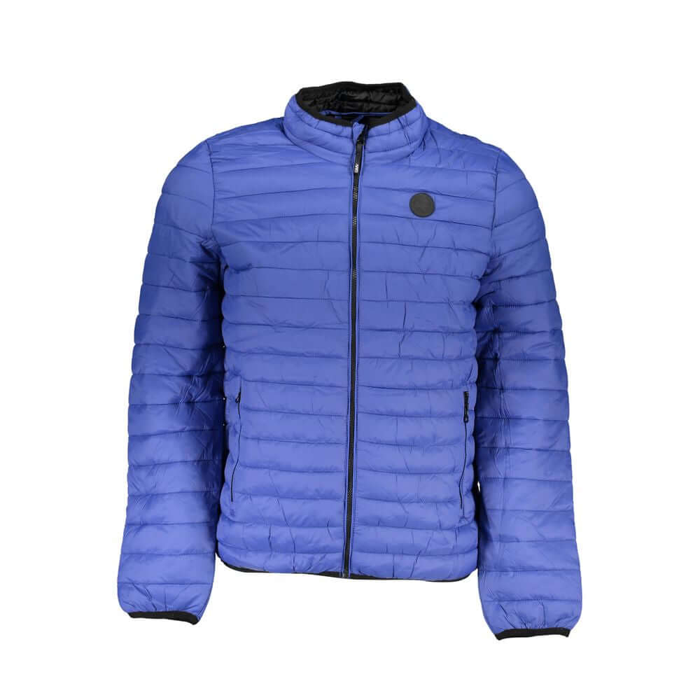Gianmarco Venturi Blu Poliammide Men's Jacket 1728,67403481248,Blue,Clothing,Gianmarco Venturi,Jackets & Coats - Clothing,L,M,Men,New with tags,S,Shell Jackets - Jackets & Coats - Clothing,XL,XXL