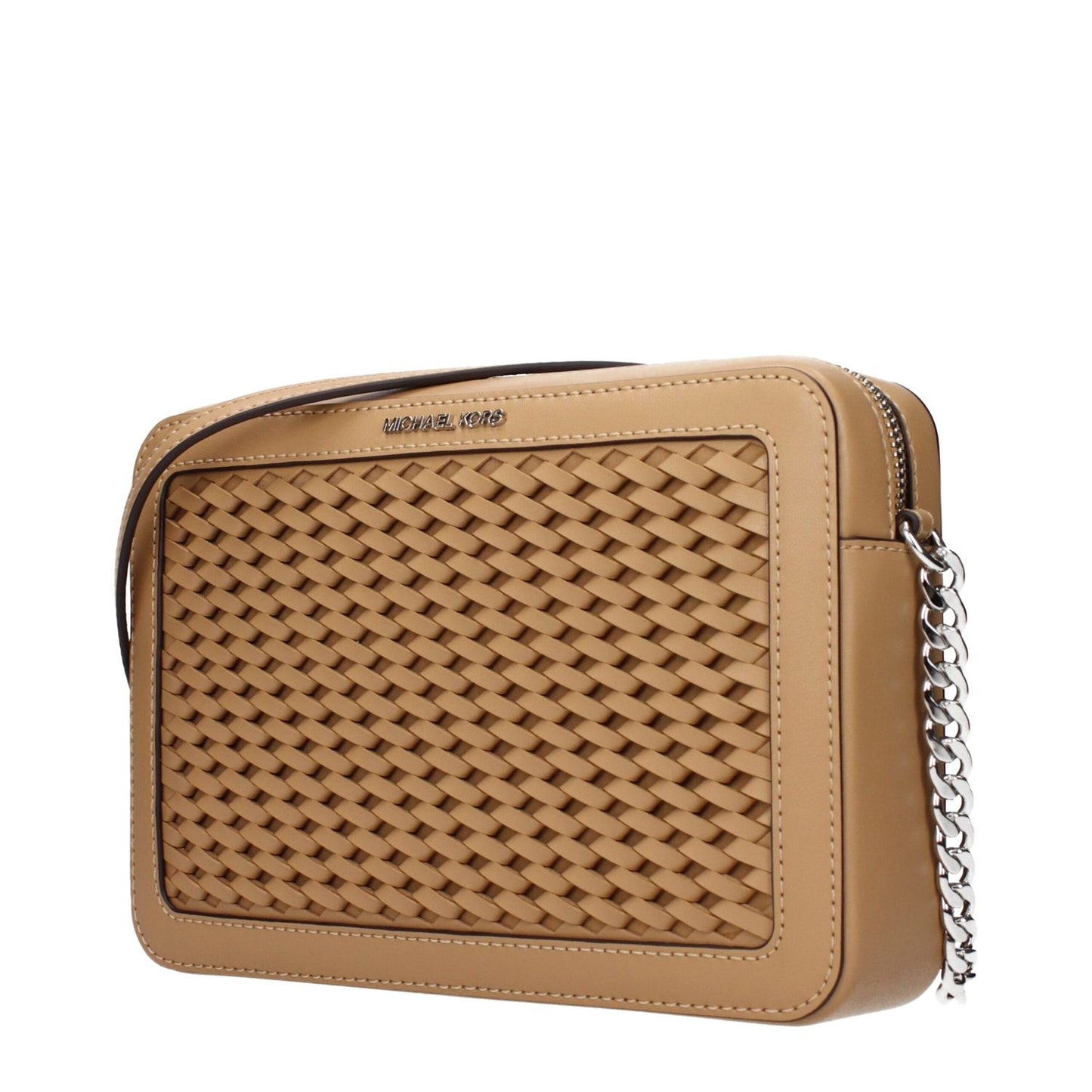 Michael Kors Brown Leather Crossbody Bag 1728,75667636384,Bags,Brown,Crossbody Bags - Bags,Michael Kors,New with tags,Women